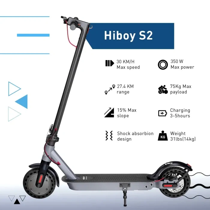 🔥2024 Hot Sale🔥Hiboy S2 Pro Electric Scooter For Commuting (Free Shipping)