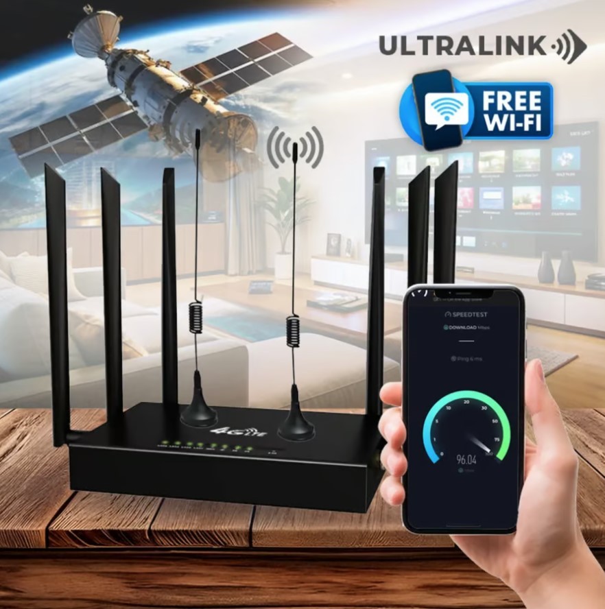 🔥49% OFF💥Ultra Link Free Wifi Router [UNLIMITED SATELLITE INTERNET]