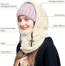 The Best Christmas Gift🎄🎁Sherpa Hood Ski Mask