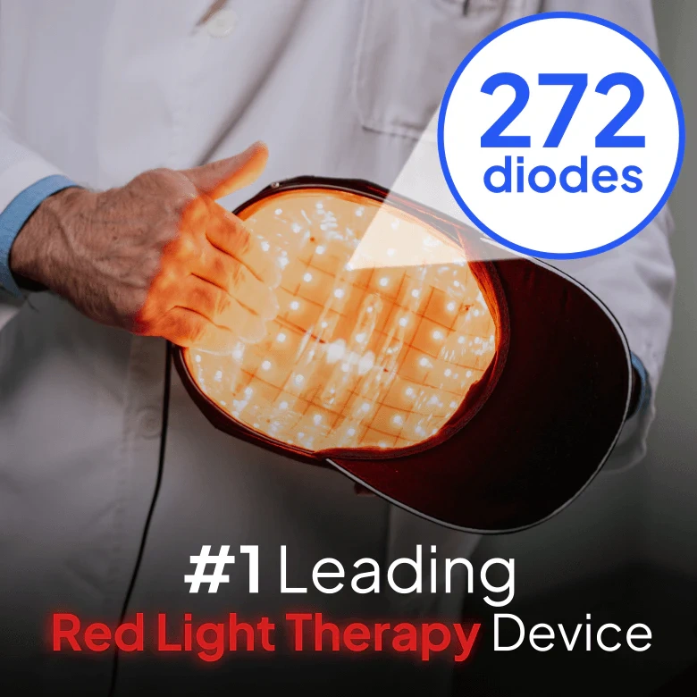 Regrow your hair in 120 days with Nordic® Laser Cap