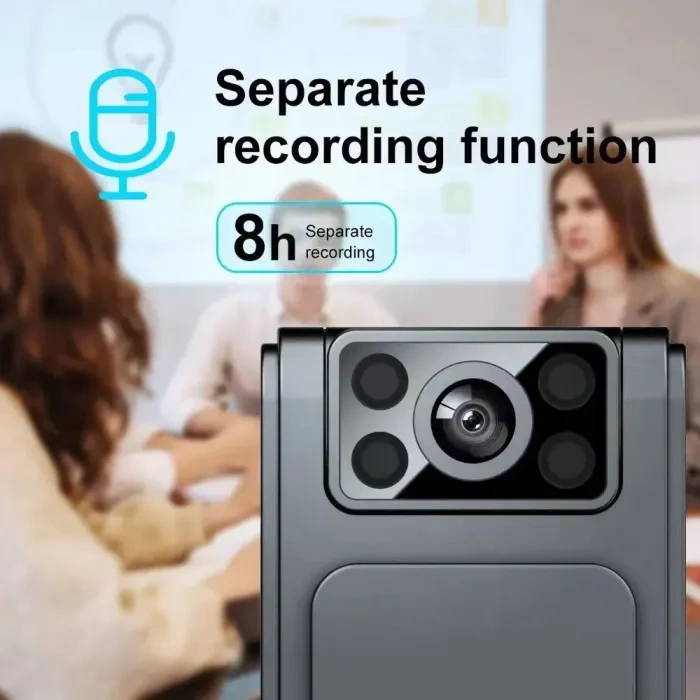 📷2024 New Upgrade Convenient HD 1080P Noise Reduction Camera Law Enforcement Instrument