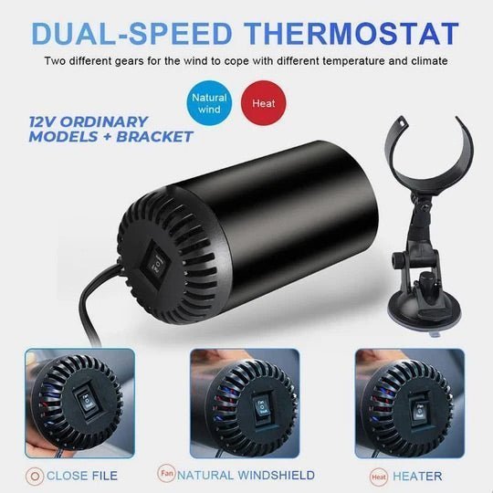 🔥Winter Hot 🔥SaleFast Heating Cup Shape Car Warm Air Blower (Free Shipping)