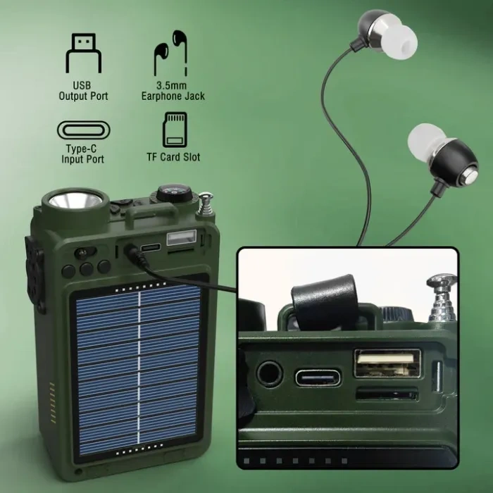 🐾3-in-1 Retro AM/FM/SW/WB Radio🦺