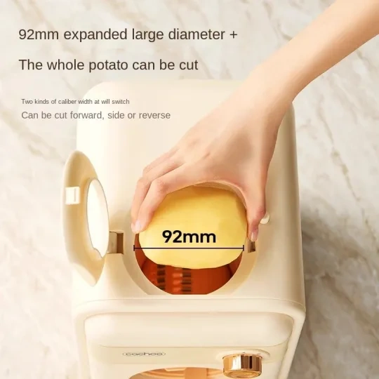 Fully automatic vegetable slicer