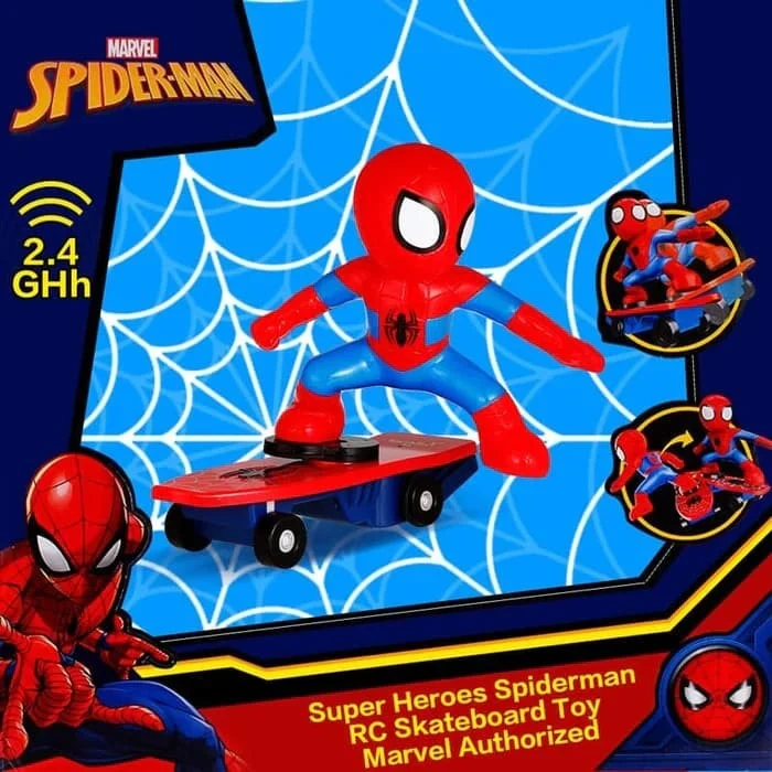 SpiderMan Electric Stunt Scooter Skateboard