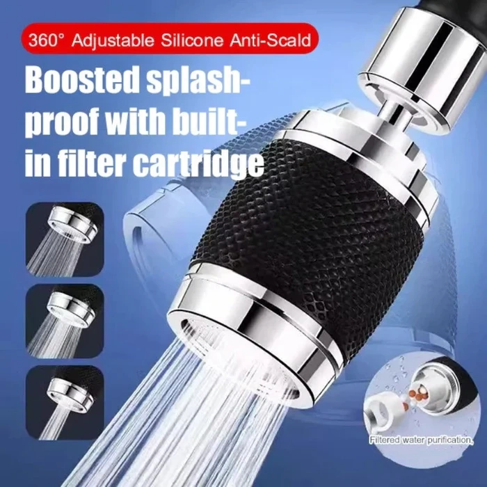 360-Degree Swivel Splash-Proof Faucet Aerator - B