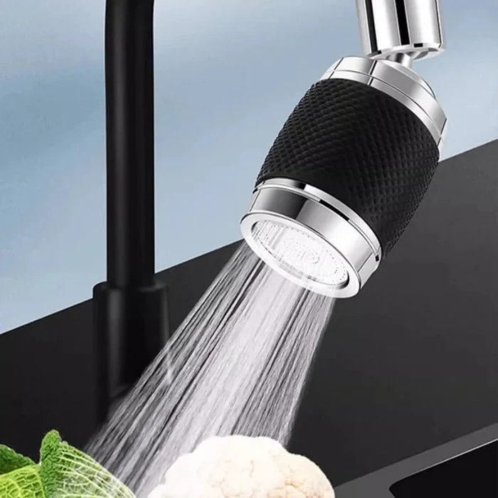 360-Degree Swivel Splash-Proof Faucet Aerator - B