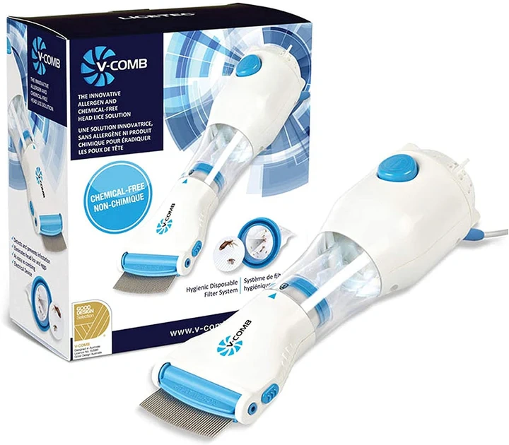 V-Comb Electric Anti-Lice Comb