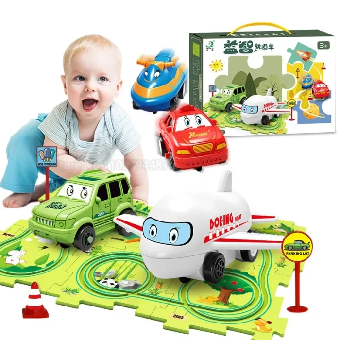 Puzzle circuits to assemble (3 years+)