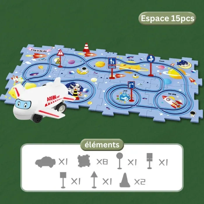 Puzzle circuits to assemble (3 years+)