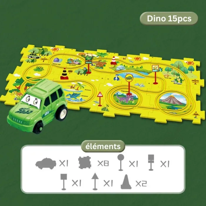Puzzle circuits to assemble (3 years+)