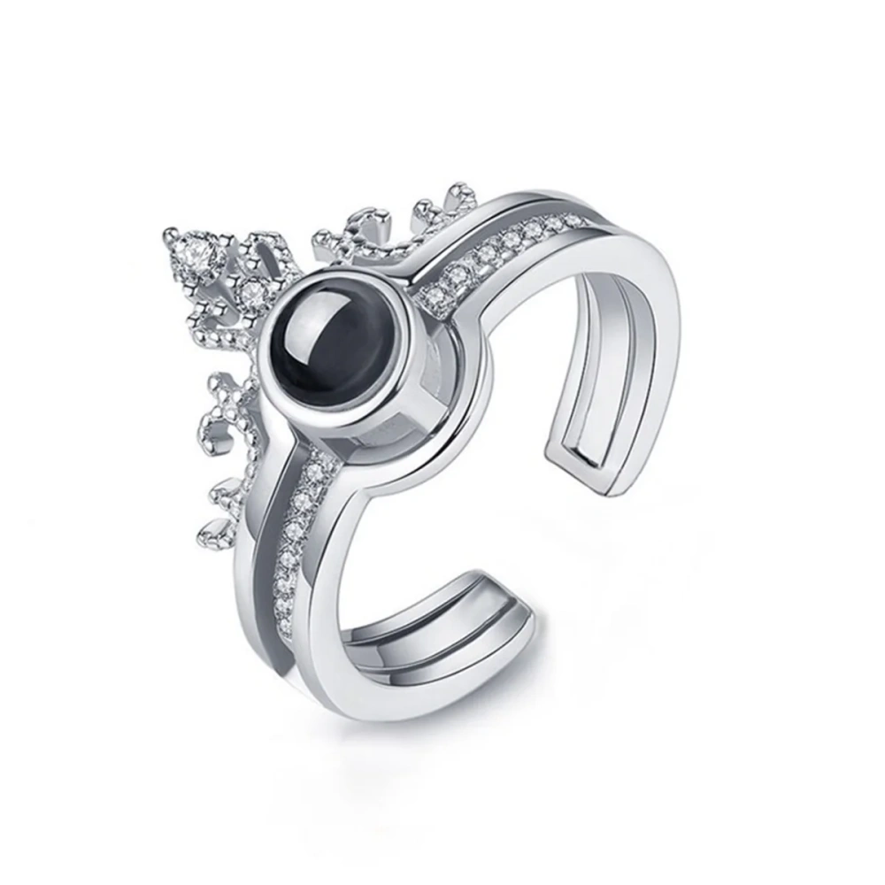 Set of 2 Love You Rings (Adjustable Size)