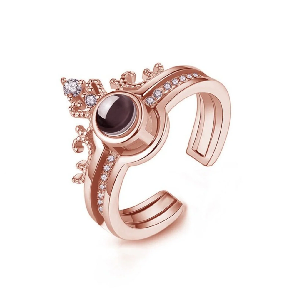 Set of 2 Love You Rings (Adjustable Size)
