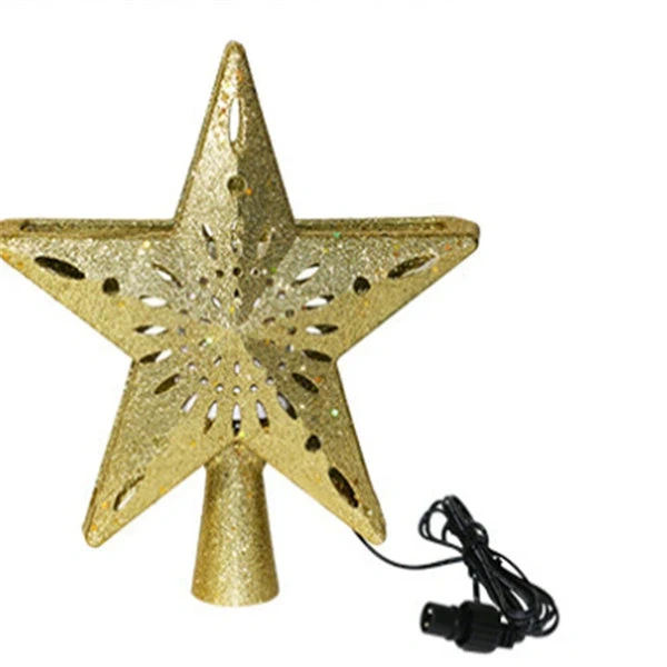 Christmas Tree Top Light Star Snowflake