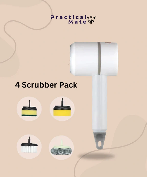 Scrub Happy- Electric Sponge Scrubber