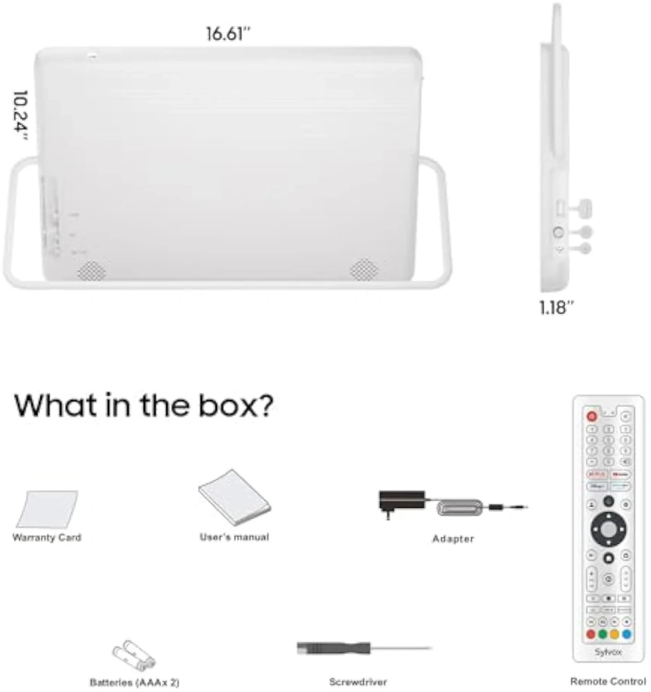 🎉Waterproof Portable TV – Your Entertainment