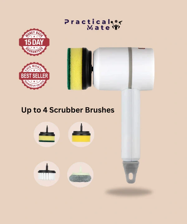 Scrub Happy- Electric Sponge Scrubber