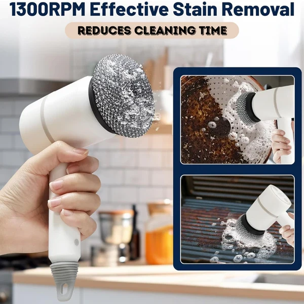 Scrub Happy- Electric Sponge Scrubber