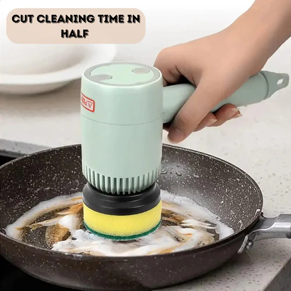 Scrub Happy- Electric Sponge Scrubber