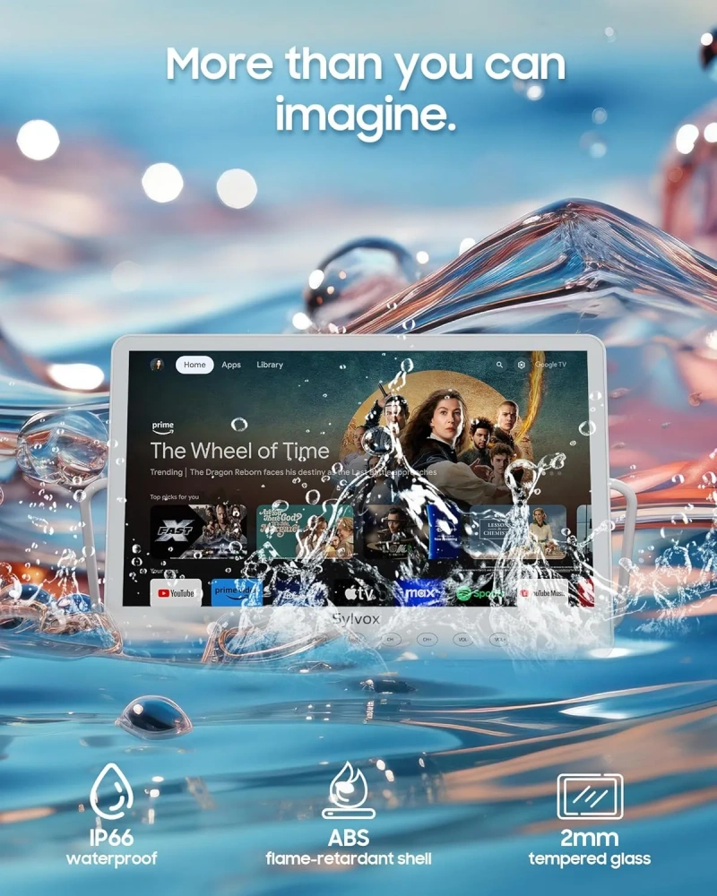 🎉Waterproof Portable TV – Your Entertainment