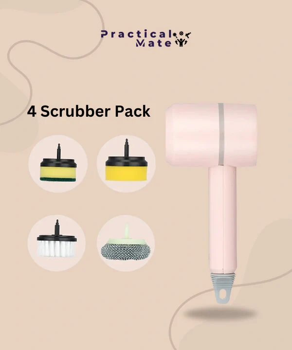 Scrub Happy- Electric Sponge Scrubber