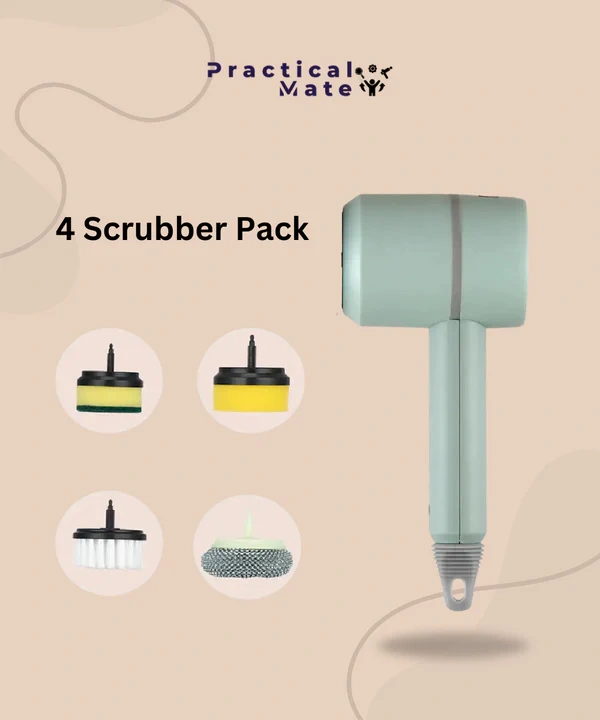 Scrub Happy- Electric Sponge Scrubber
