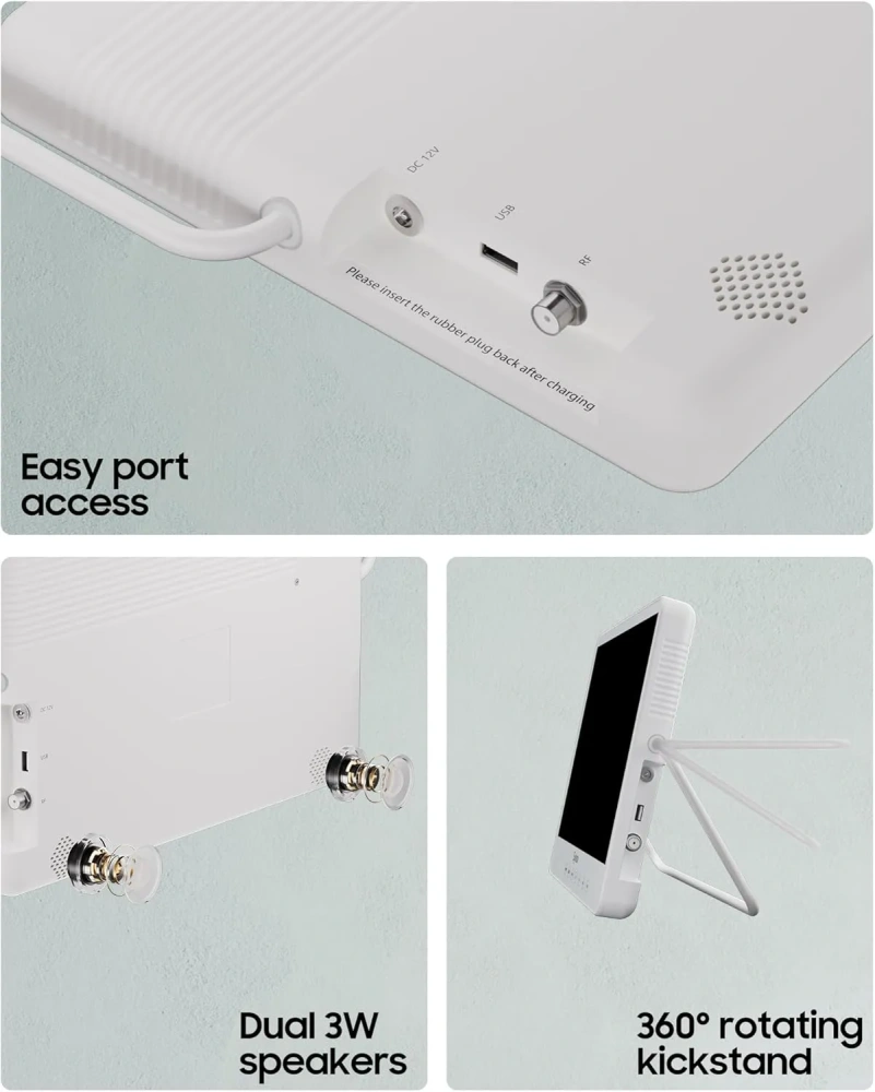 🎉Waterproof Portable TV – Your Entertainment