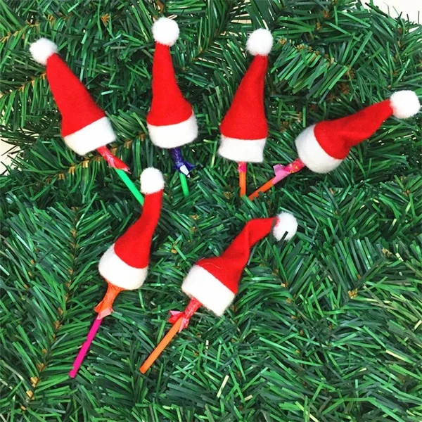 Christmas 1/5/10 Santa Hats Decoration