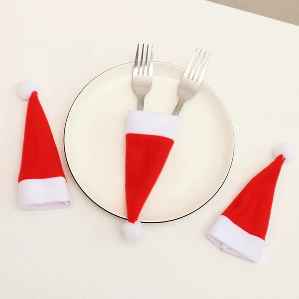 Christmas 1/5/10 Santa Hats Decoration