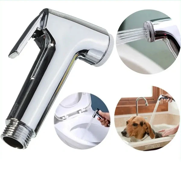 ✨Quality Upgrade✨1/2 Inch Handheld High Pressure Sprayer, Clean All Stains In The Bathroom