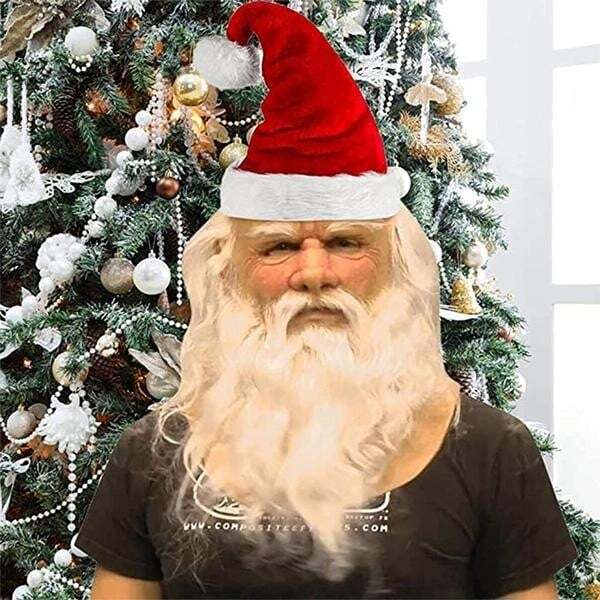 Hot Christmas Action - Santa Claus Mask