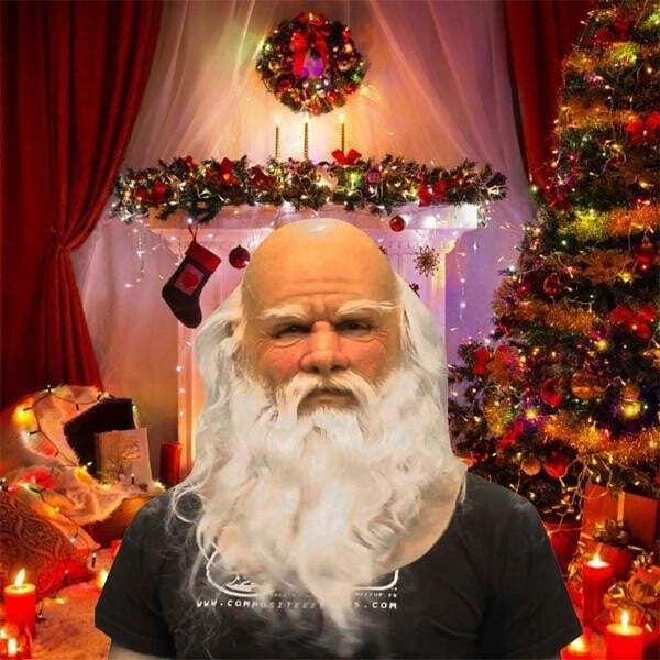 Hot Christmas Action - Santa Claus Mask
