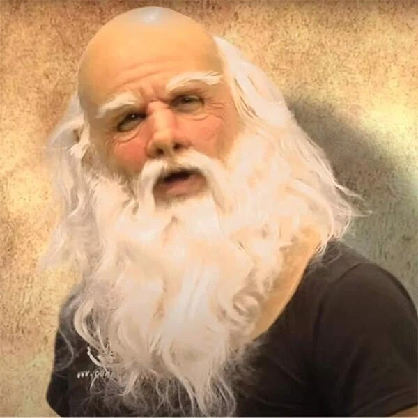 Hot Christmas Action - Santa Claus Mask