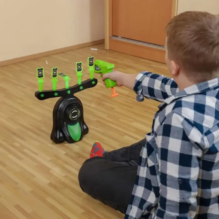🎄Christmas Sale 🎁Dark Shooting Target Practice Kids Shooting Toy Gun Set🎅