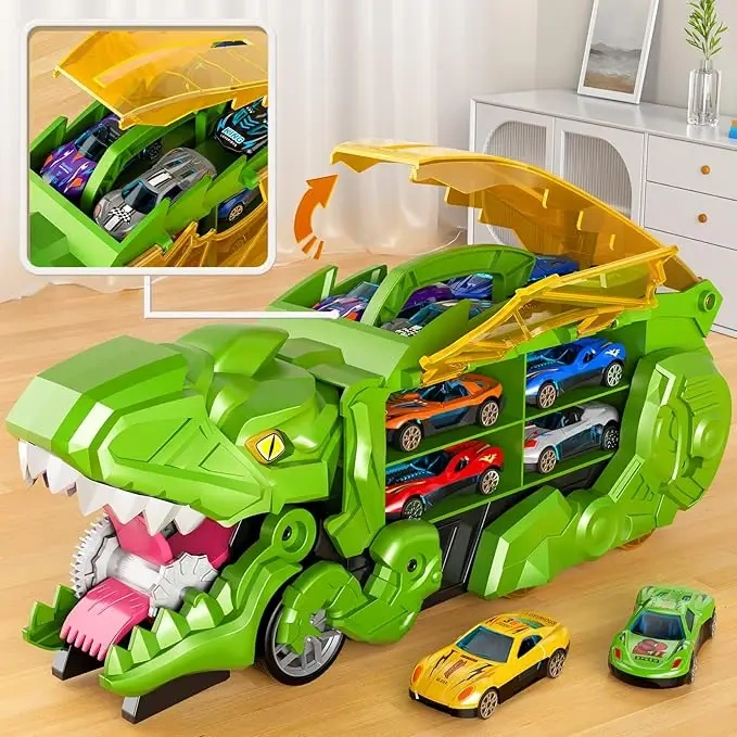 Dinosaur Truck Ultimate Hauler Track Toy