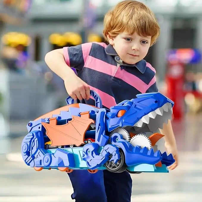 Dinosaur Truck Ultimate Hauler Track Toy