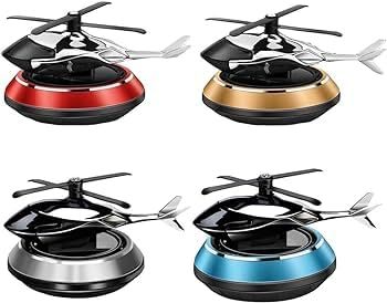 Solar Helicopter Car Air Freshener