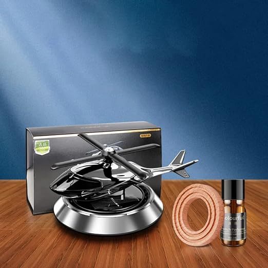 Solar Helicopter Car Air Freshener
