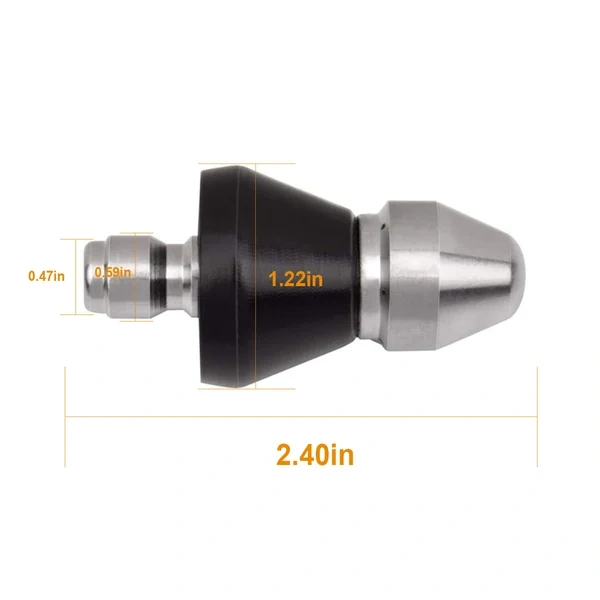 ⏰Sewer Cleaning Tool High-pressure Nozzle（ Buy 2 Free Shipping）