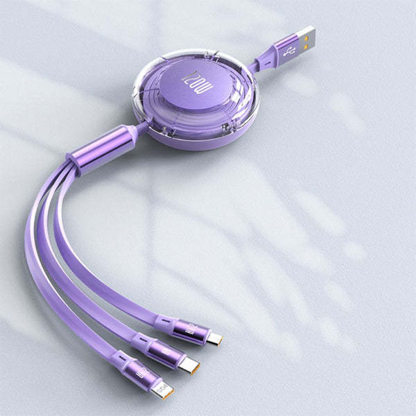 3 in 1 Charging Cable - 120W Latest Model