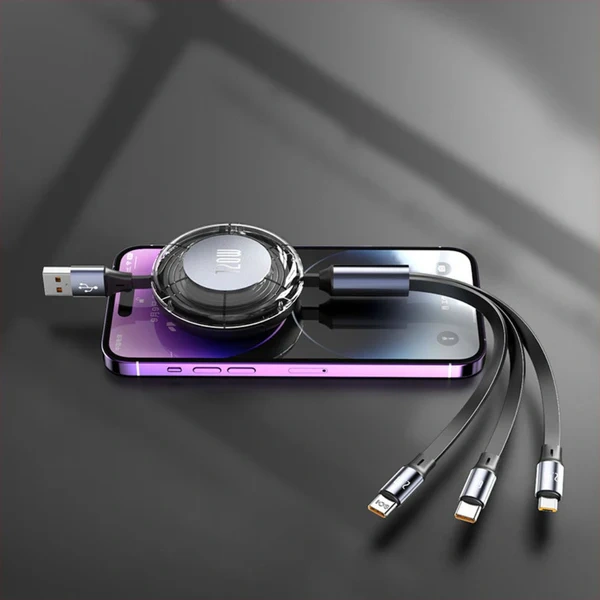 3 in 1 Charging Cable - 120W Latest Model