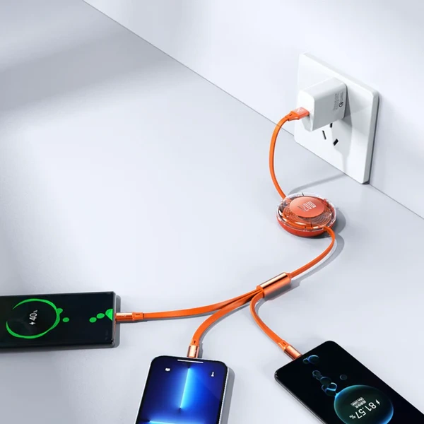 3 in 1 Charging Cable - 120W Latest Model