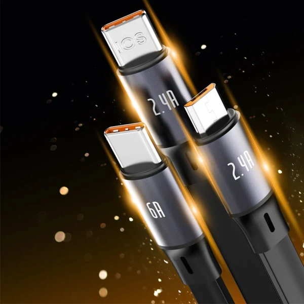 3 in 1 Charging Cable - 120W Latest Model
