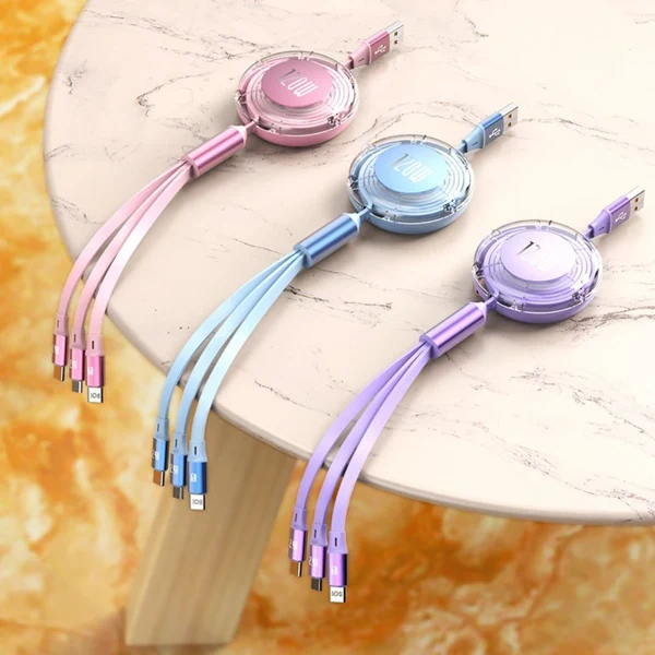 3 in 1 Charging Cable - 120W Latest Model