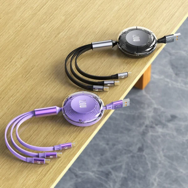 3 in 1 Charging Cable - 120W Latest Model