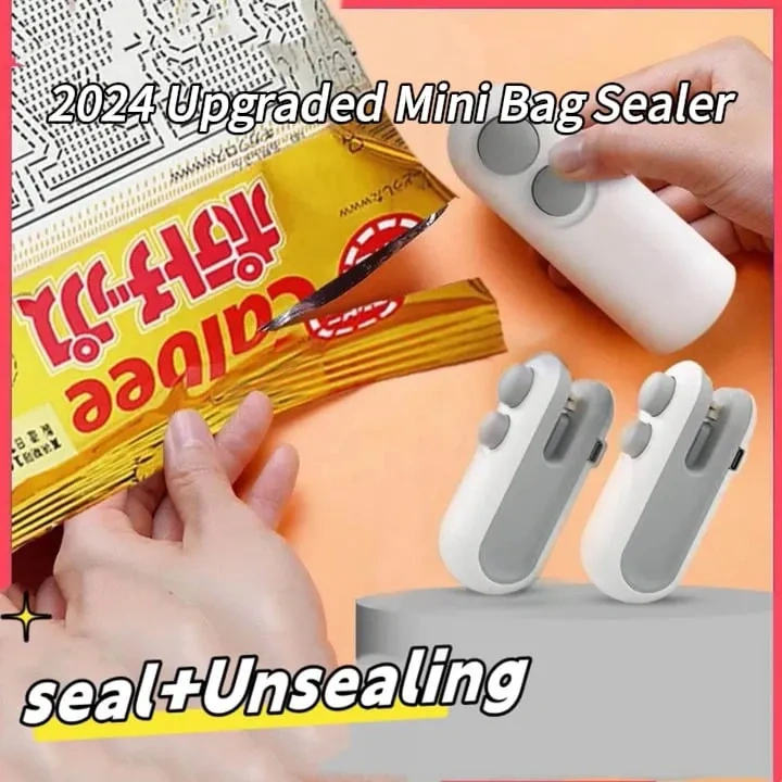 🎁LAST DAY 49% OFF 🔥- 2024 Upgraded Mini Bag Sealer