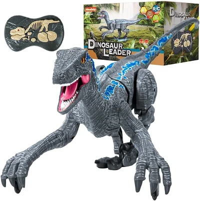 2.4G Electronic Remote Control Dinosaur with 3D Eye Shaking Head &Roaring Sounds🦖