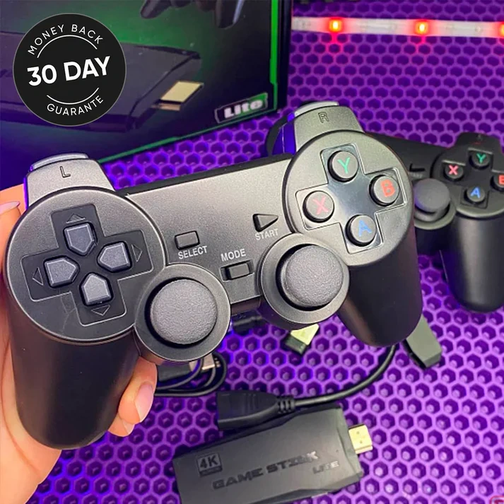GameStick™ 4K - 10,000 Retro Games [Limited Time Offer]