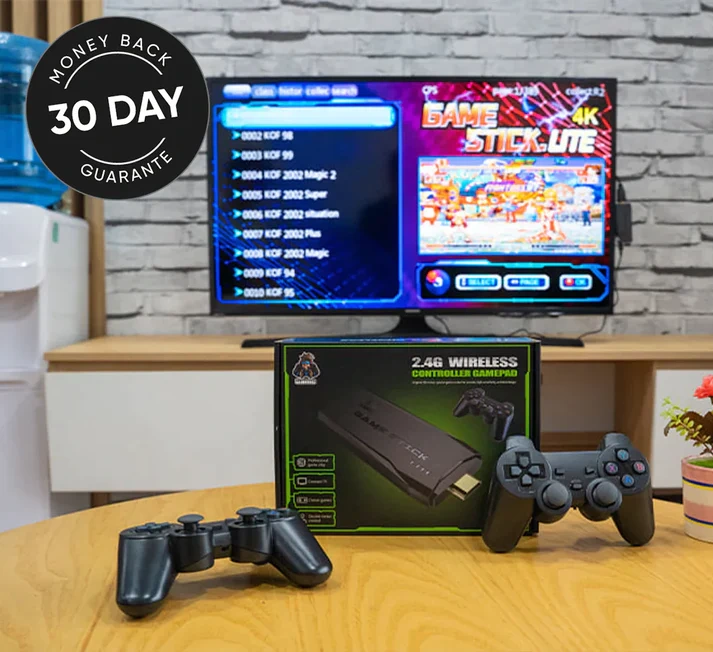 GameStick™ 4K - 10,000 Retro Games [Limited Time Offer]