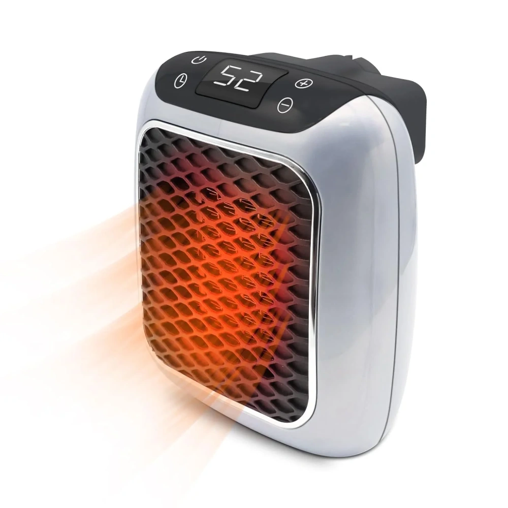 New Handy Heater Turbo Wall-Outlet 800 Watts (Office Work Room, Bathrooms, Rooms.